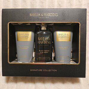 Baylis & Harding Gift Set for Men - Luxury Shower Pack - Black Pepper & Ginseng